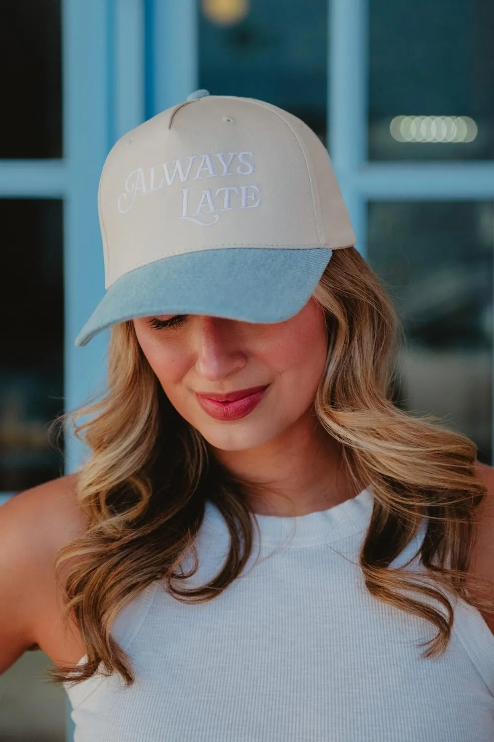 Always Late Vintage Trucker Hats for Women - Image 4