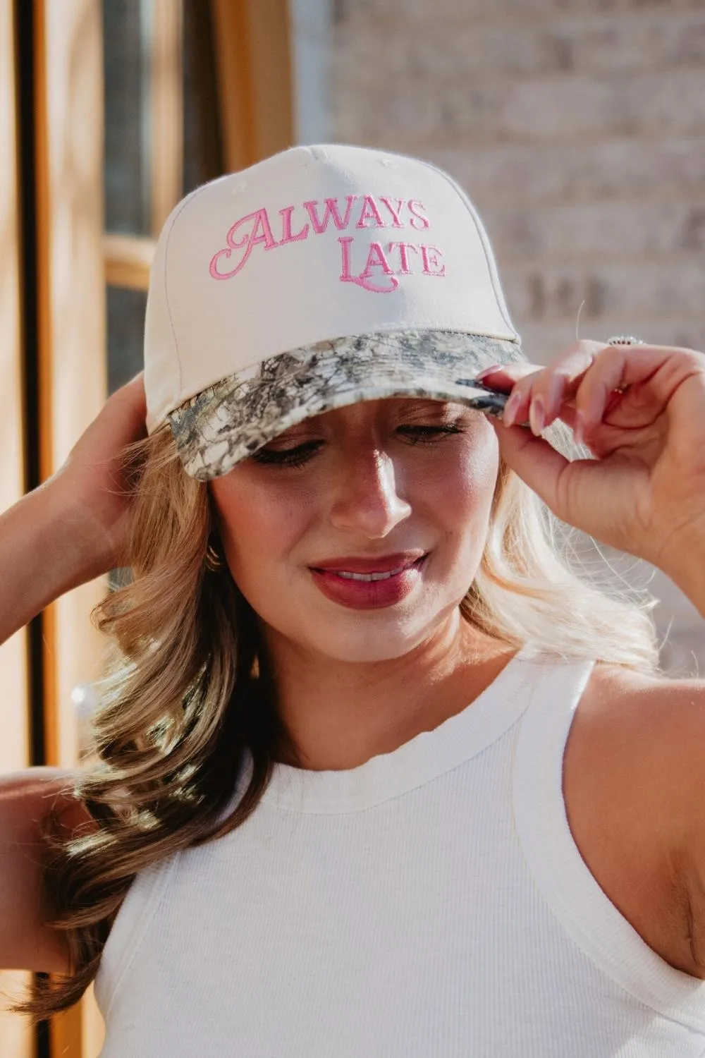 Always Late Vintage Trucker Hats for Women - Image 6
