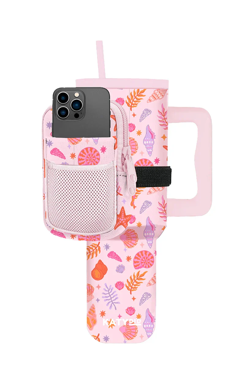 Beach Seashells Tumbler Sling Bag - Image 2