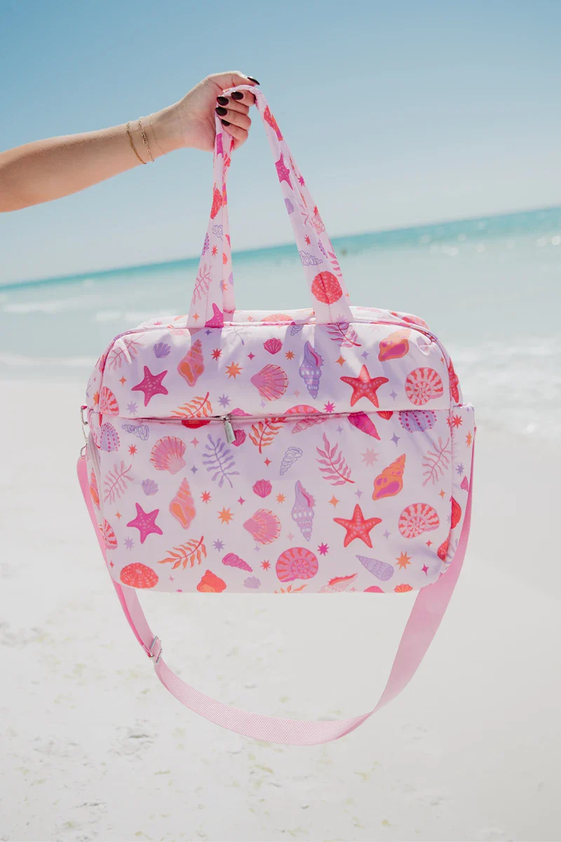 Beach Seashells Weekender Bag