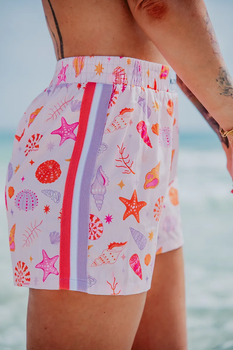 Beach Seashells Women's Boxer Shorts - Image 2