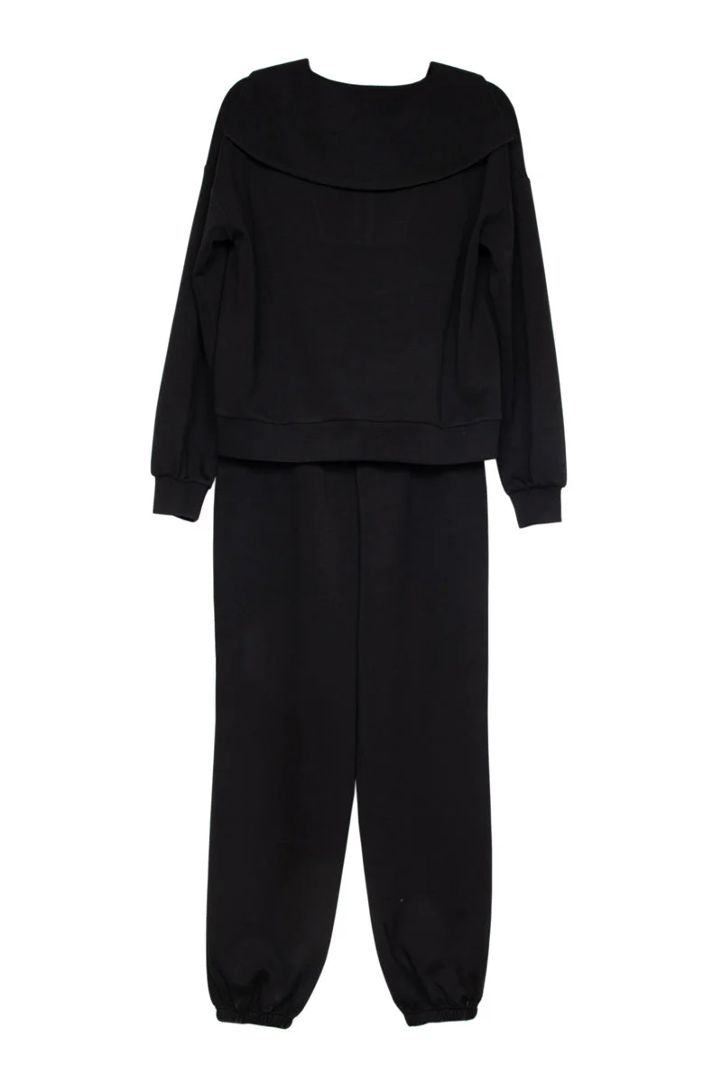 Black Matching Lounge Set - Image 4