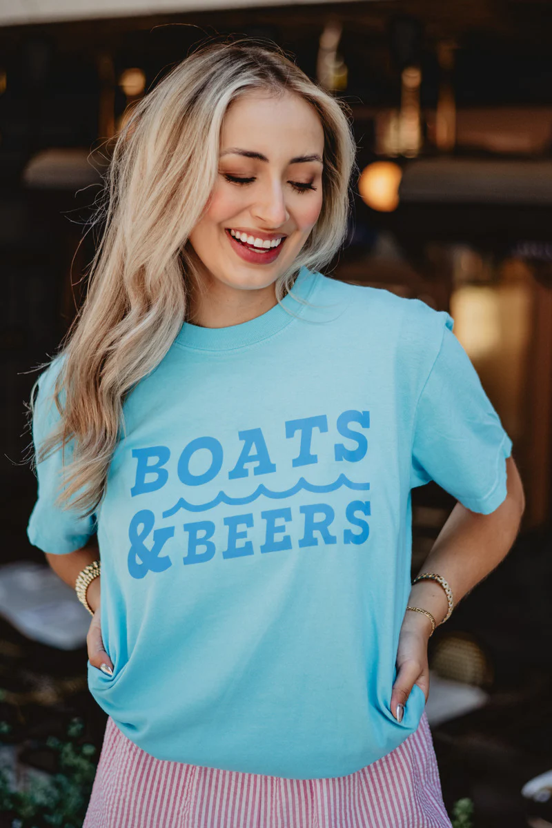 Boats & Beers Graphic Tees - Image 3