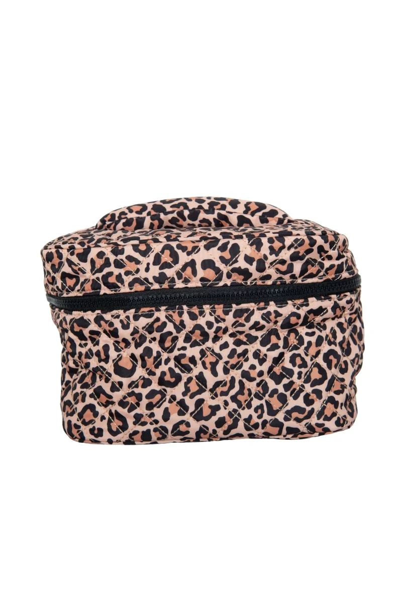 Brown Leopard Makeup Bag Travel - Image 5