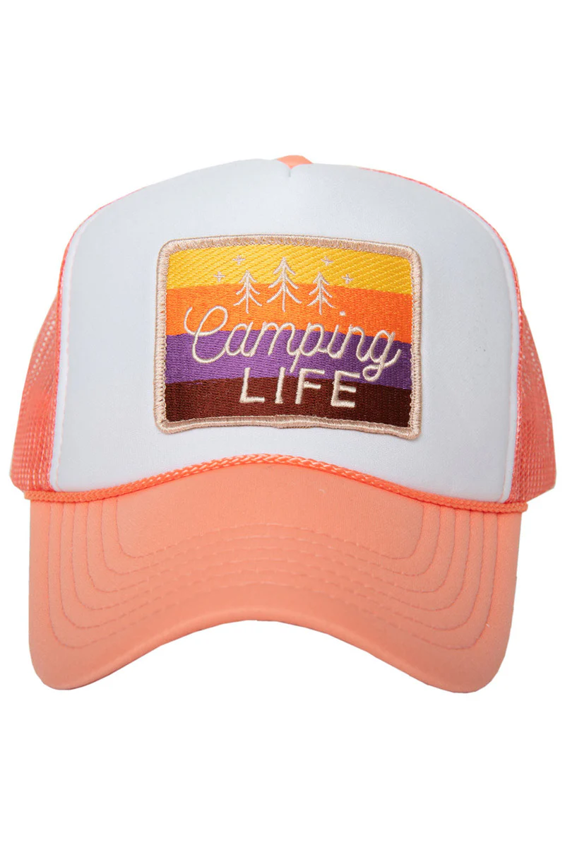 Camping Life Patch Women's Trucker Cap - Image 3