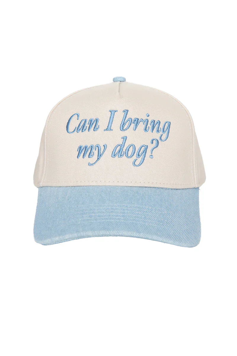 Can I Bring My Dog? Vintage Trucker Cap - Image 5