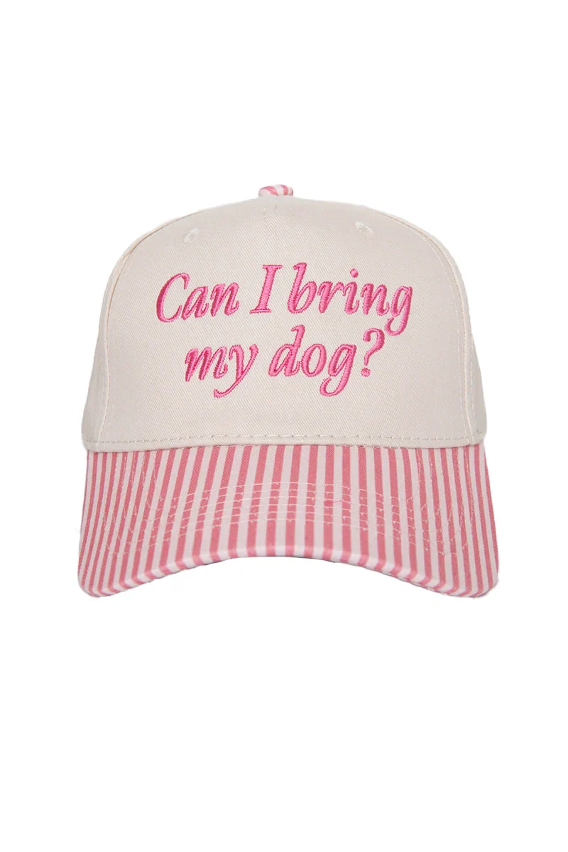 Can I Bring My Dog? Vintage Trucker Cap - Image 8