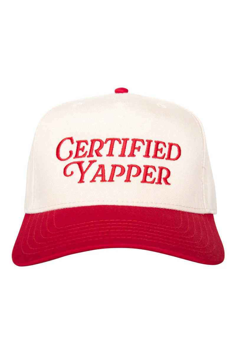 Certified Yapper Two-Toned Vintage Hat - Image 6