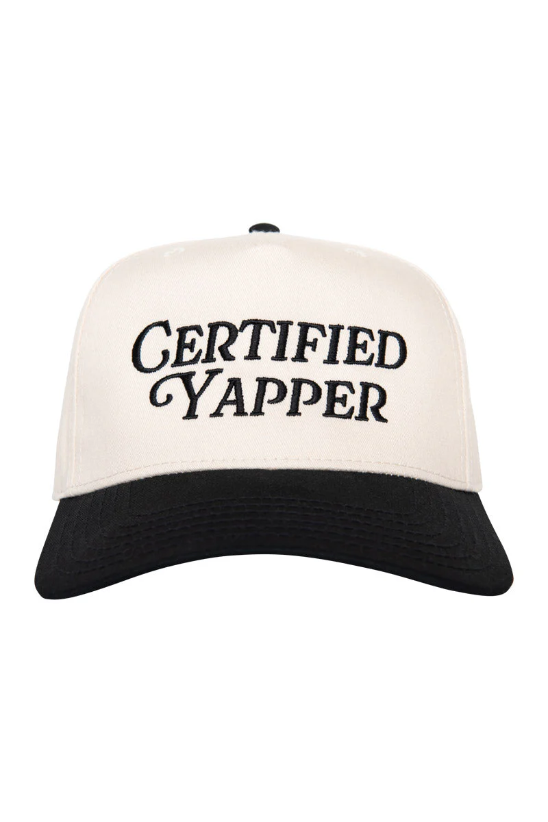 Certified Yapper Two-Toned Vintage Hat - Image 8