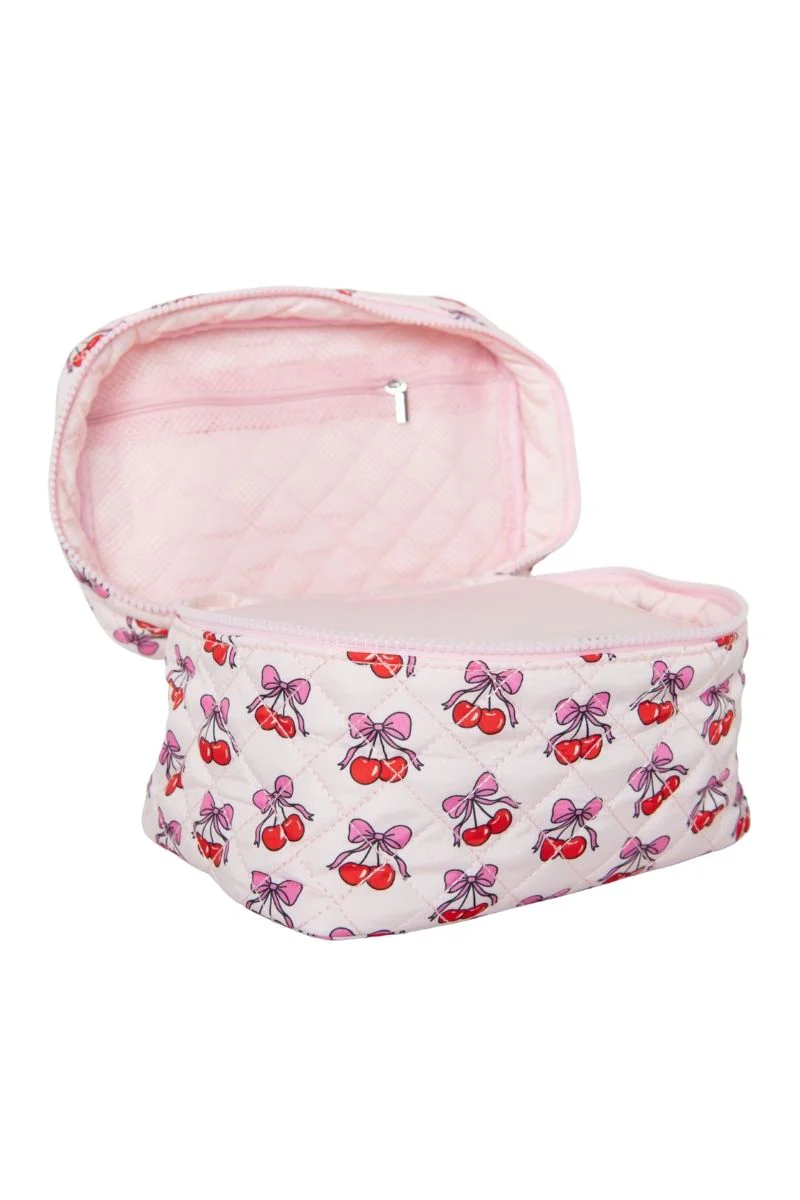 Cherry Bows Cosmetic Bag for Makeup - Image 5