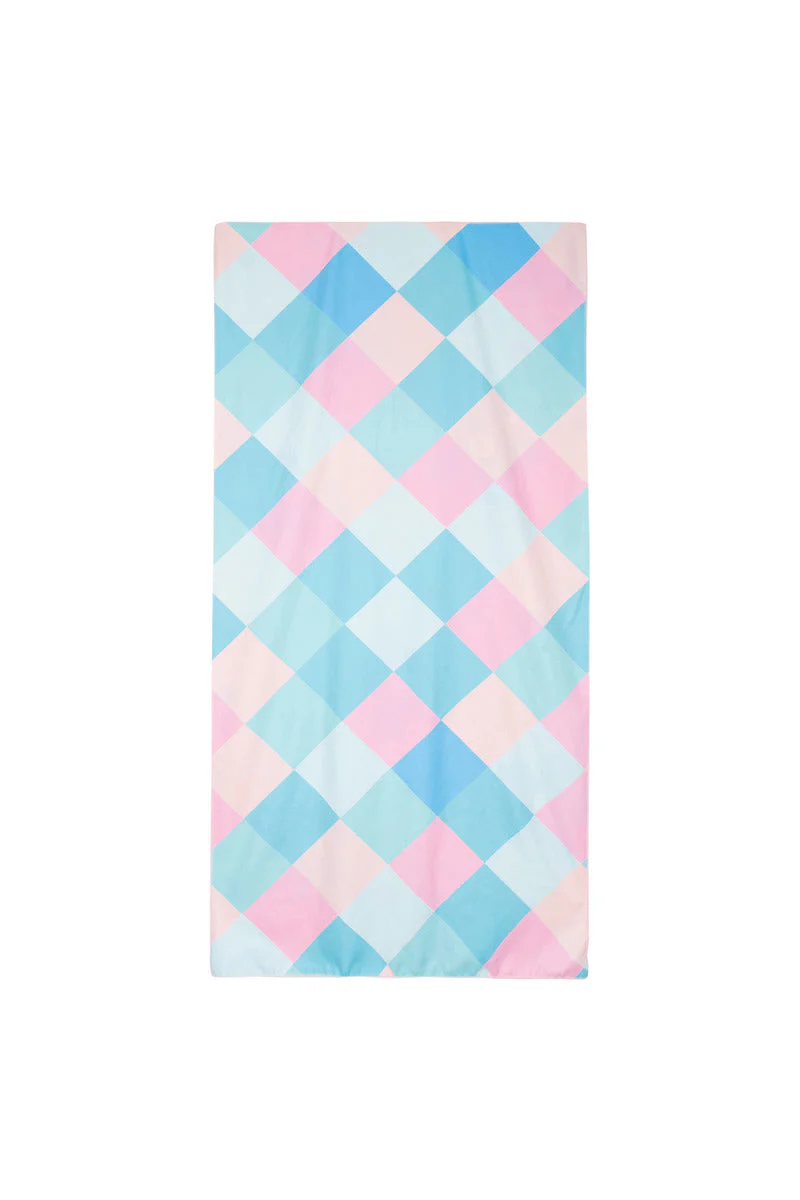 Cool Flowers Reversible Microfiber Towel - Image 6