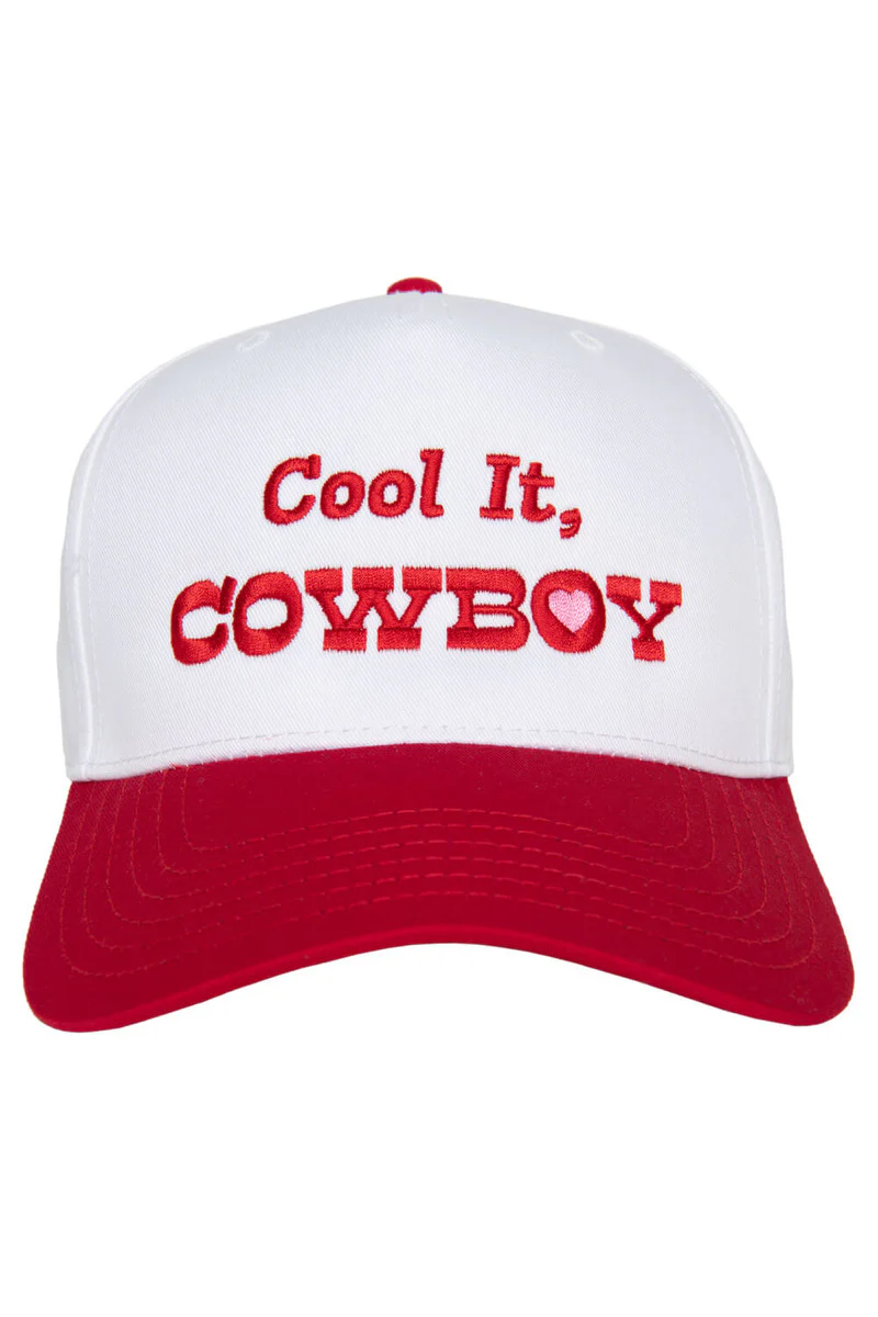 Cool it, Cowboy Heart Two-Toned Vintage Hat - Image 3
