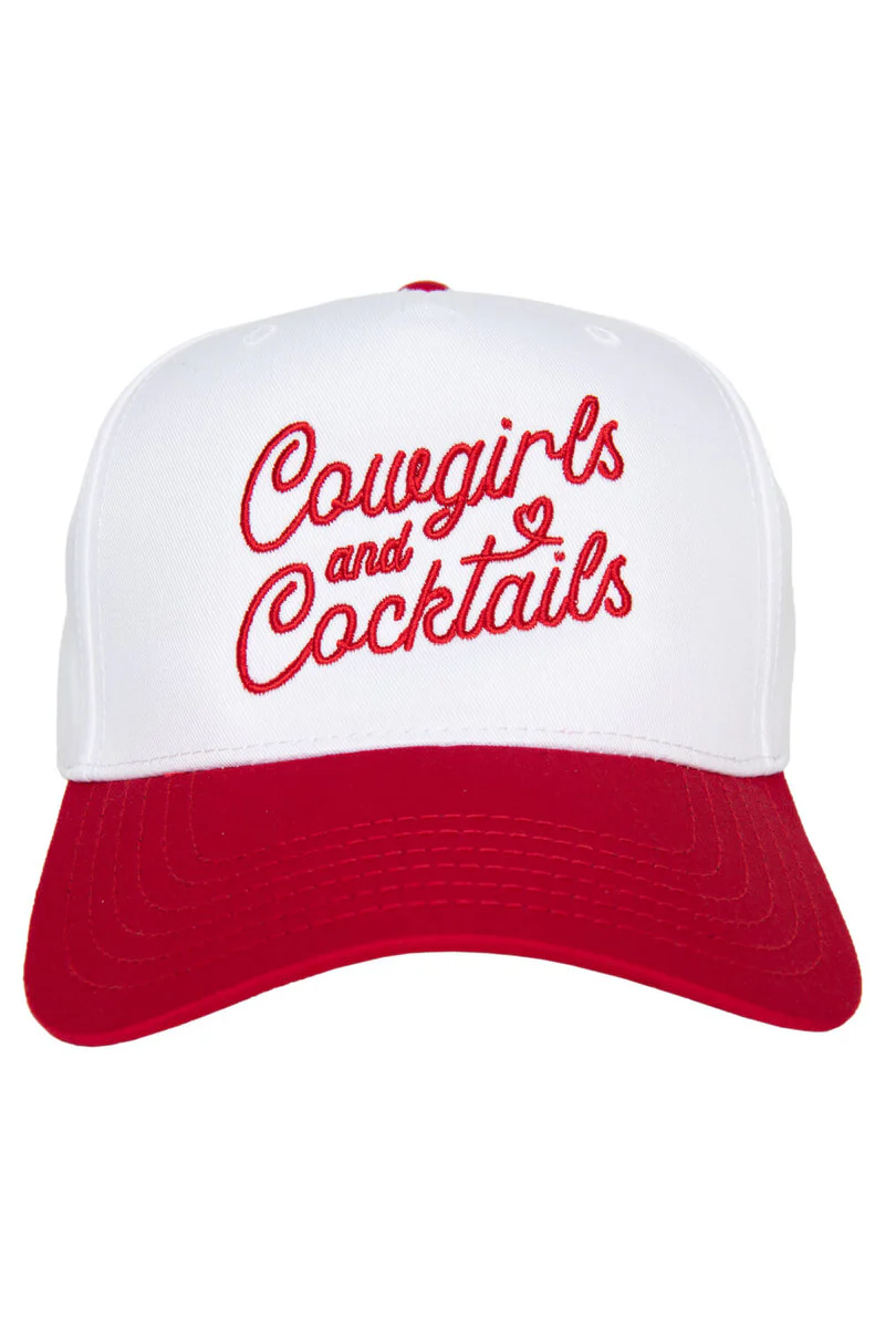 Cowgirls and Cocktails Two-Toned Vintage Hat - Image 4