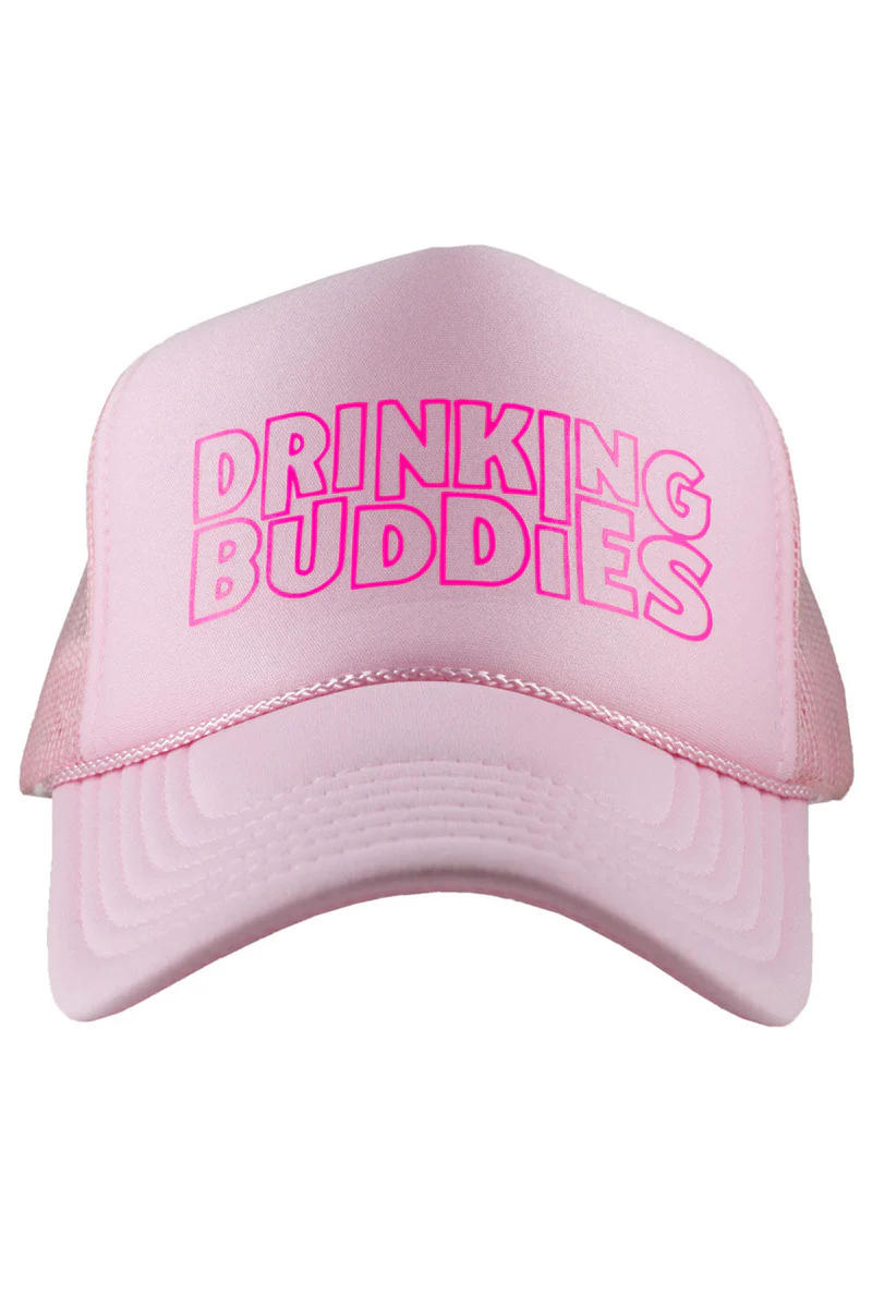 Drinking Buddies DECAL Foam Trucker Hat - Image 5