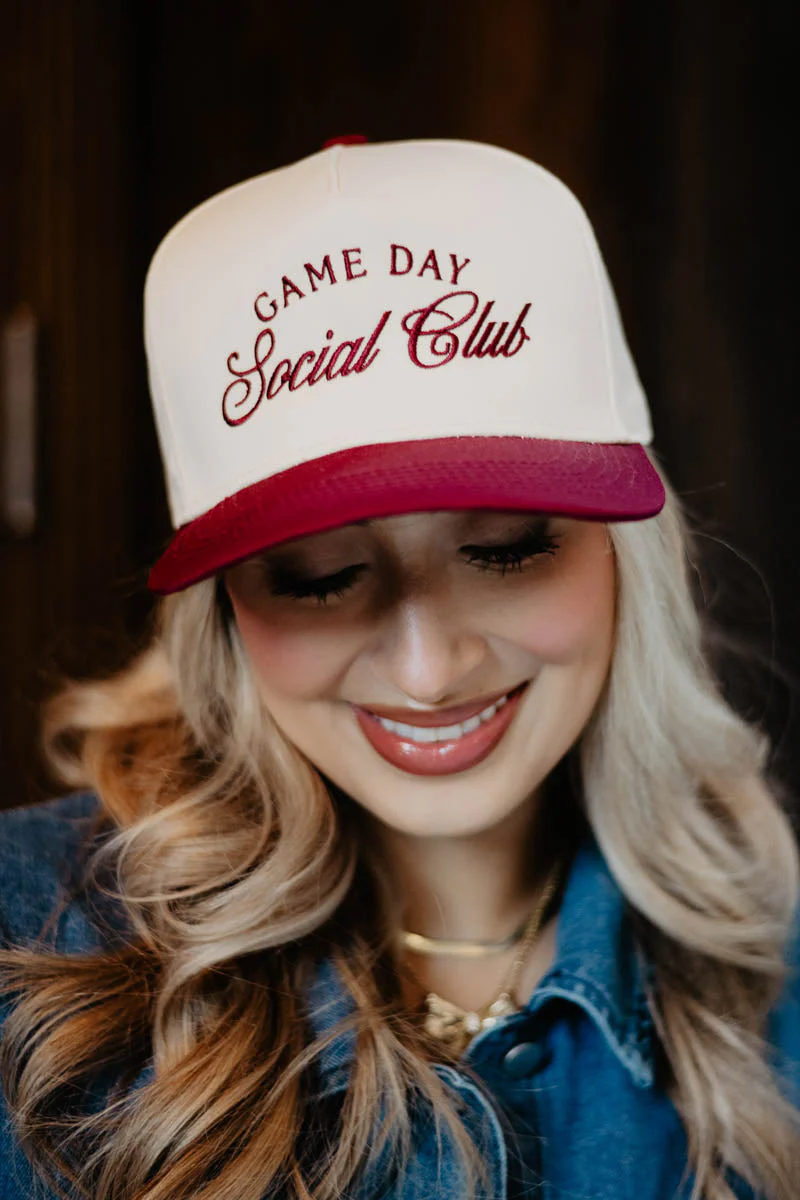 Game Day Social Club Two-Toned Vintage Hat - Image 4