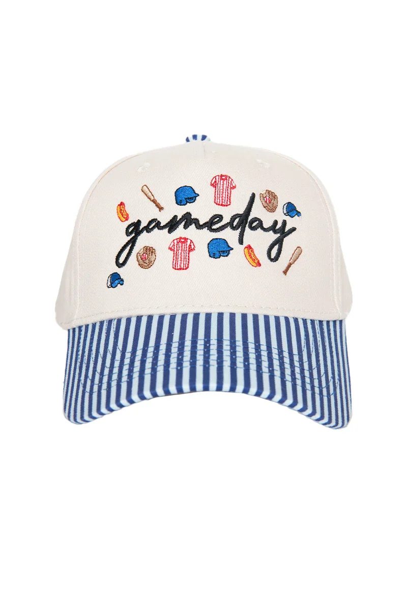 Gameday Baseball Doodles Vintage Trucker Hats for Women - Image 6