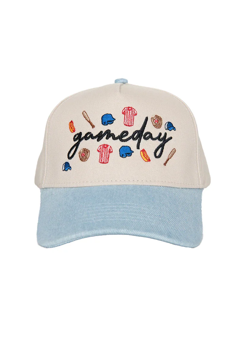 Gameday Baseball Doodles Vintage Trucker Hats for Women - Image 8