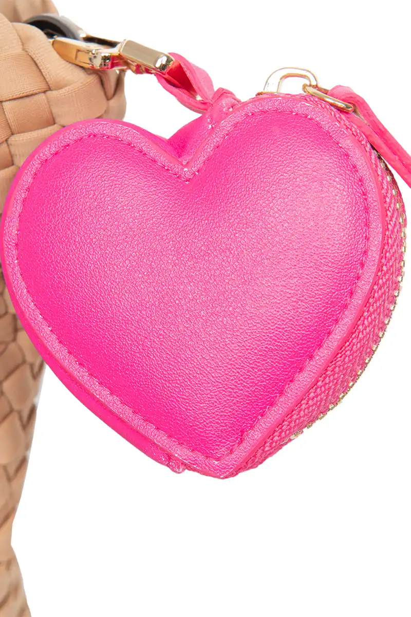 Heart Coin Purse Keychain - Image 5