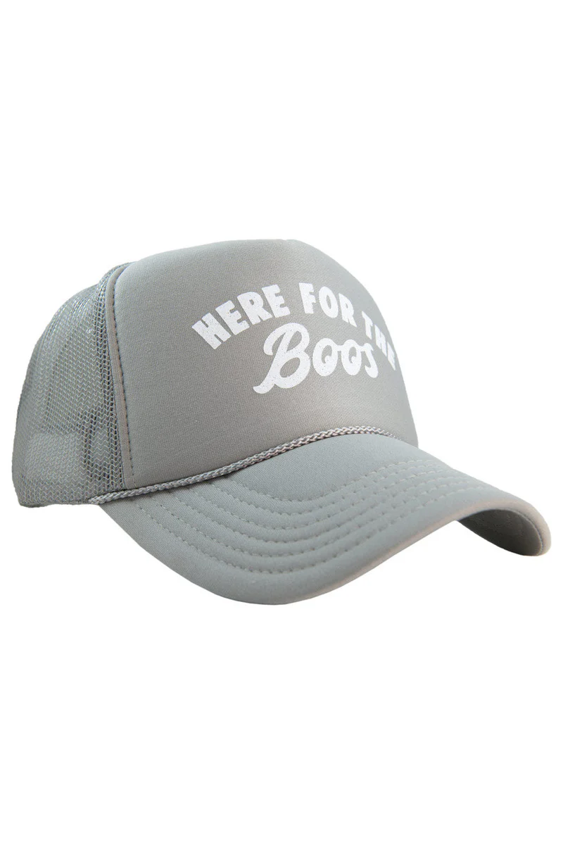 Here for the Boos Women's Foam Trucker Hat - Image 10
