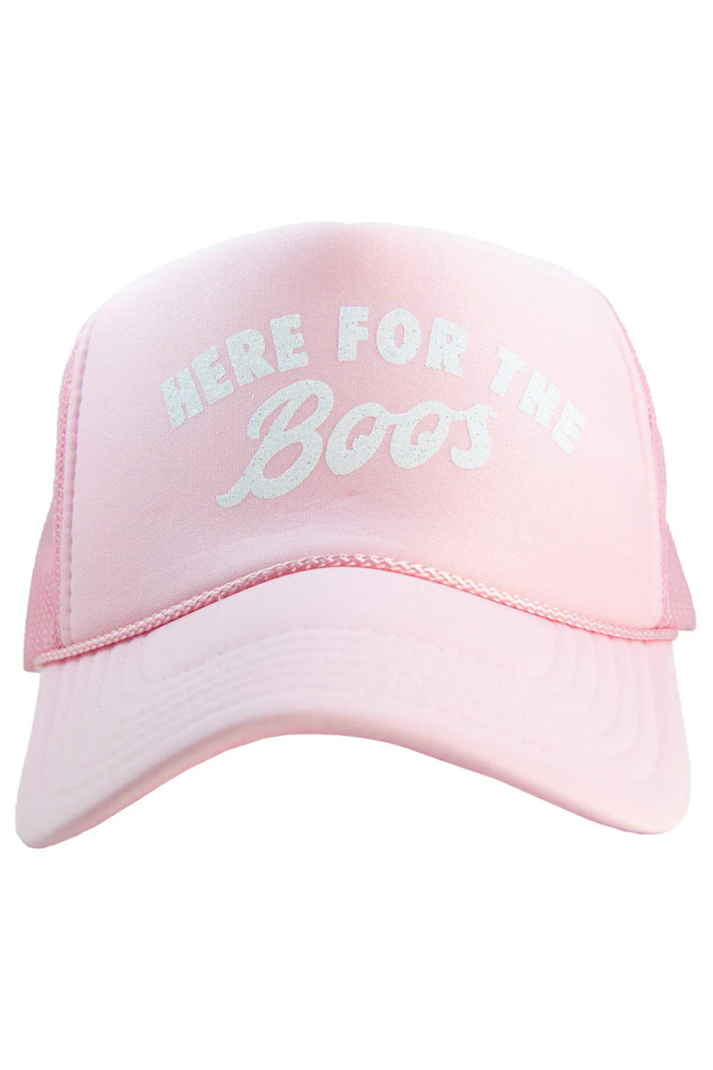 Here for the Boos Women's Foam Trucker Hat - Image 3