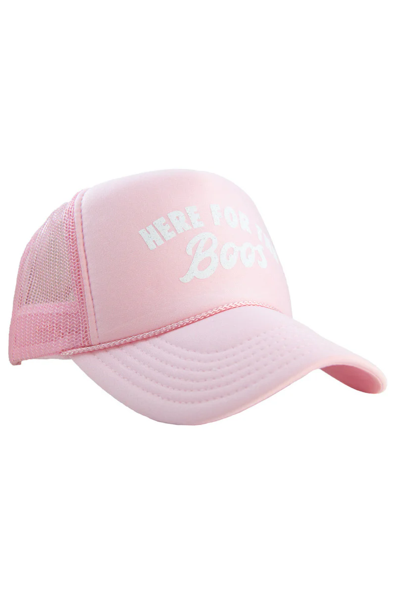 Here for the Boos Women's Foam Trucker Hat - Image 6