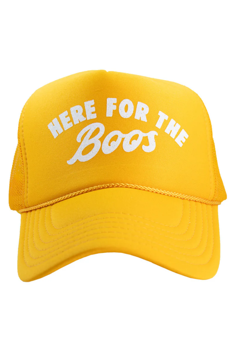 Here for the Boos Women's Foam Trucker Hat - Image 7