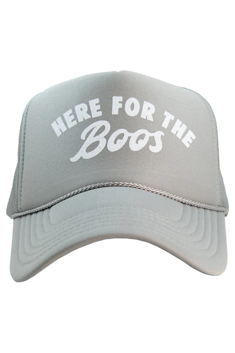 Here for the Boos Women's Foam Trucker Hat - Image 8