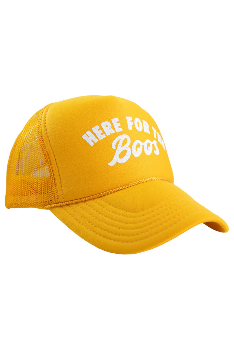 Here for the Boos Women's Foam Trucker Hat - Image 9