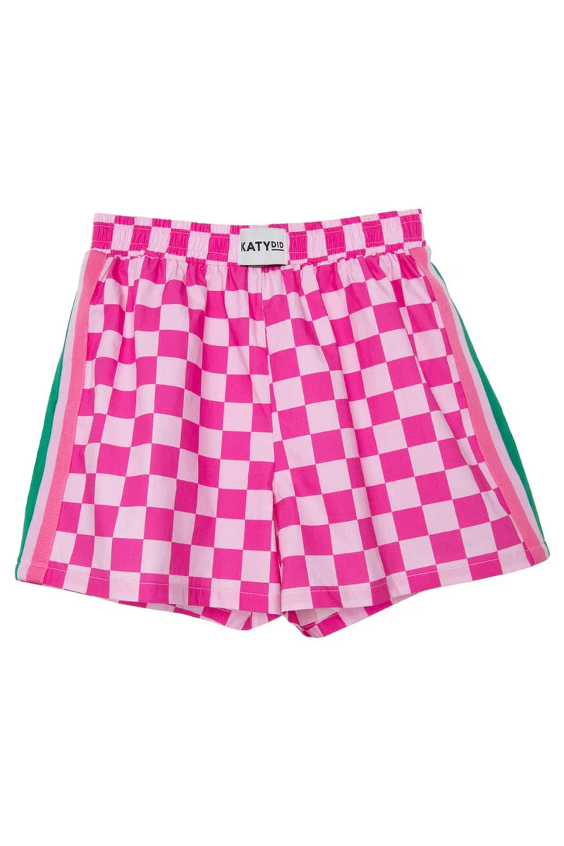 Hot Pink Checkered Boxers - Image 3