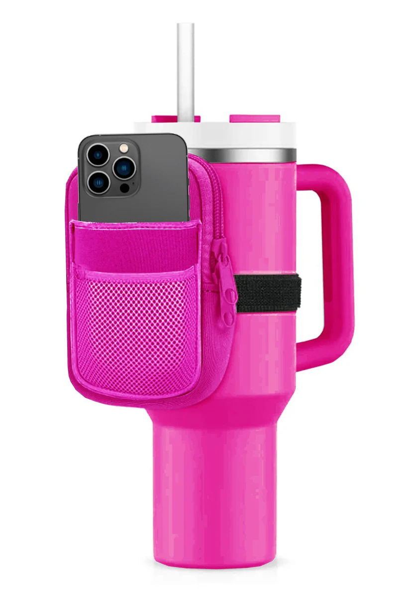 Hot Pink Tumbler Fanny Pack - Image 3