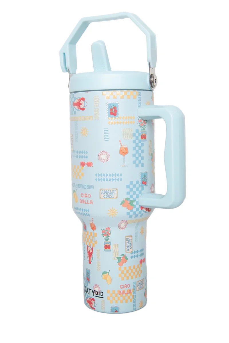 Italian Summer Stainless Steel Tumbler - Image 4