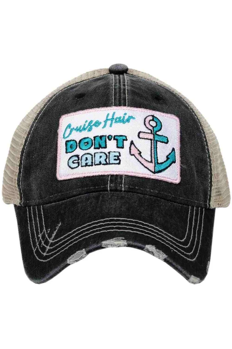 Cruise Hair Don't Care Women's Trucker Hats - Image 4
