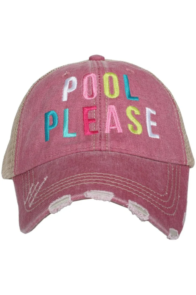 Pool Please Women's Trucker Hats - Image 3