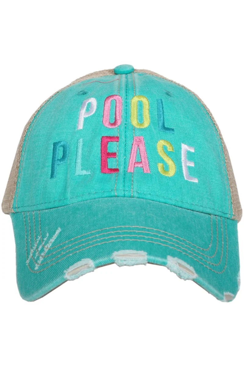 Pool Please Women's Trucker Hats - Image 4