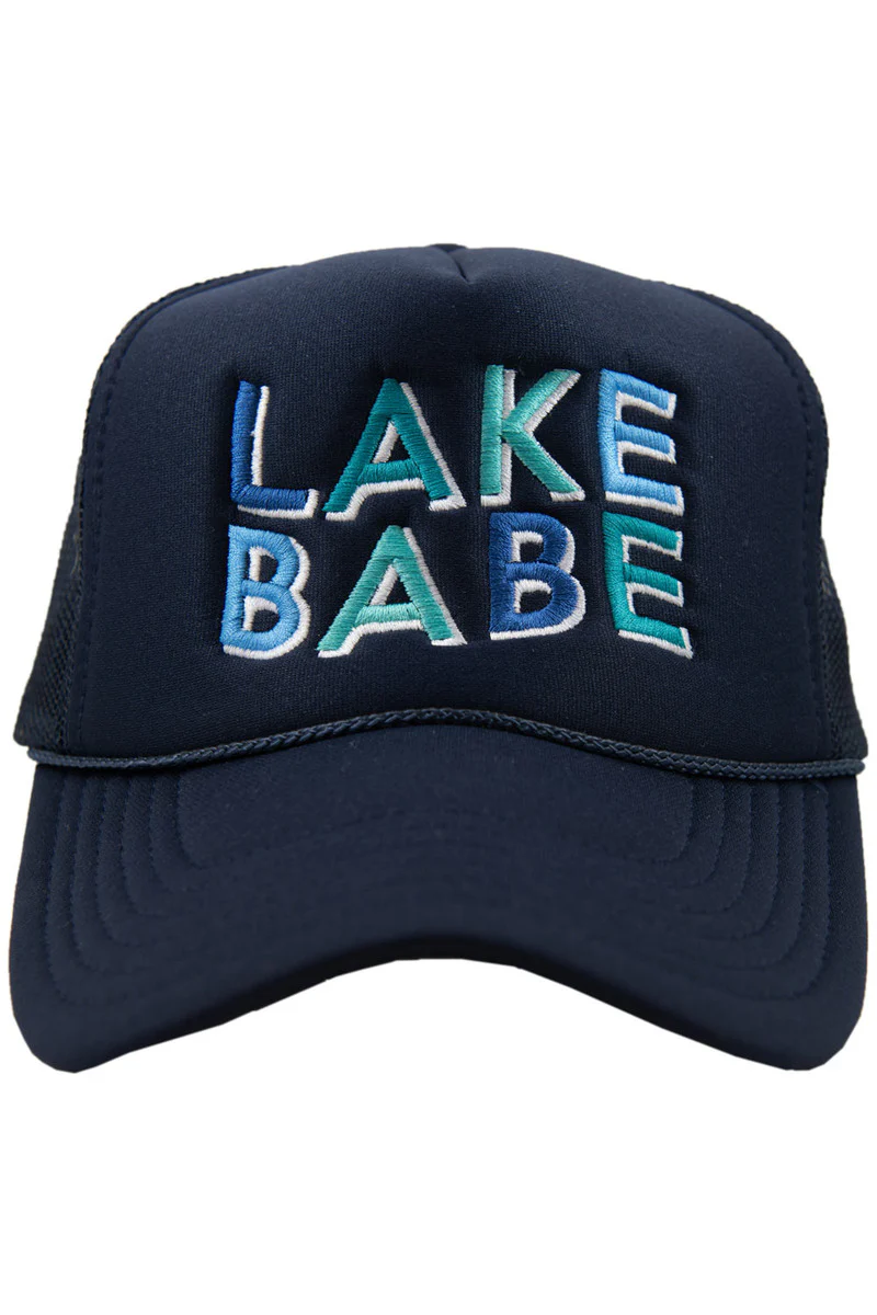 Lake Babe Cute Foam Trucker Hat - Image 3