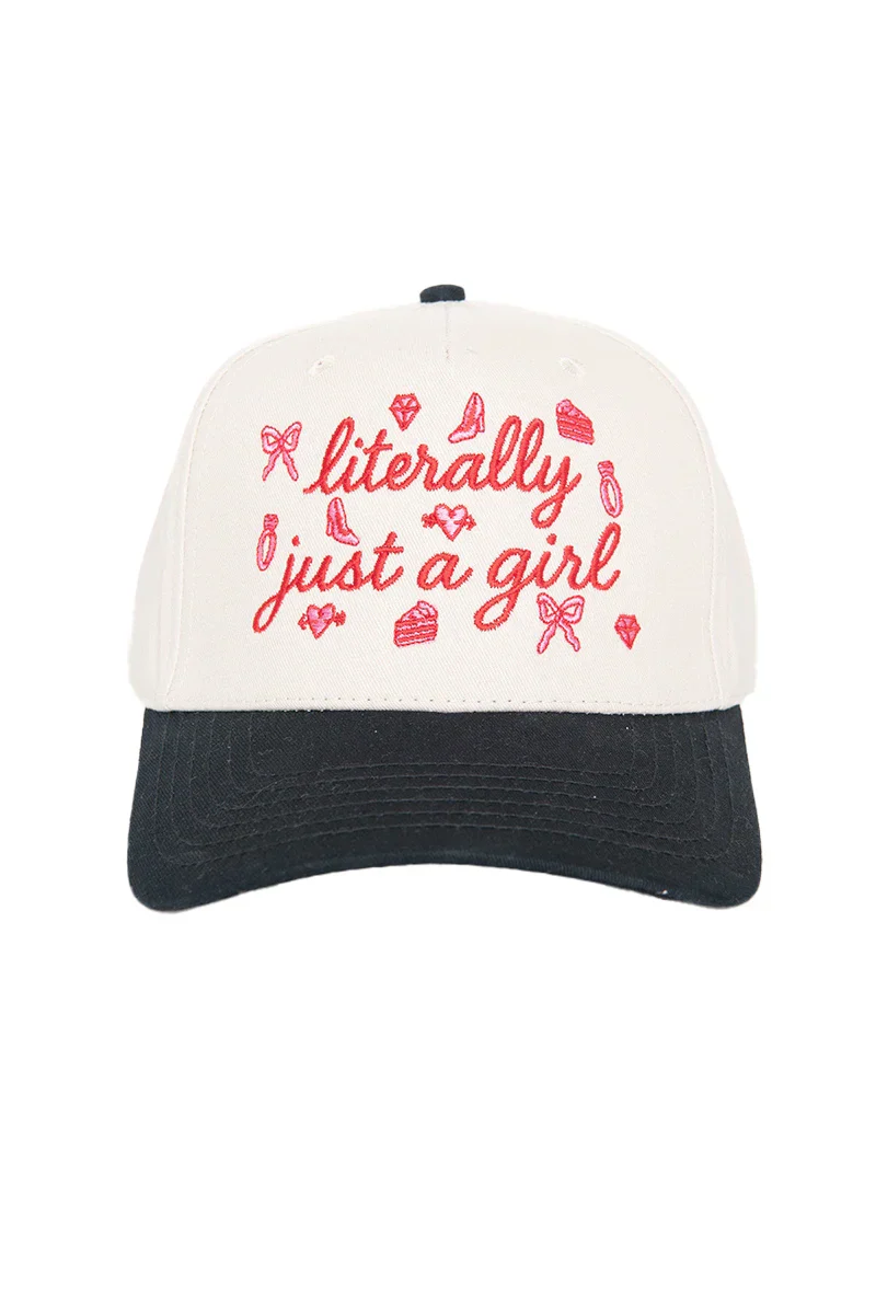 Literally Just A Girl Doodles Classic Trucker Hat - Image 9