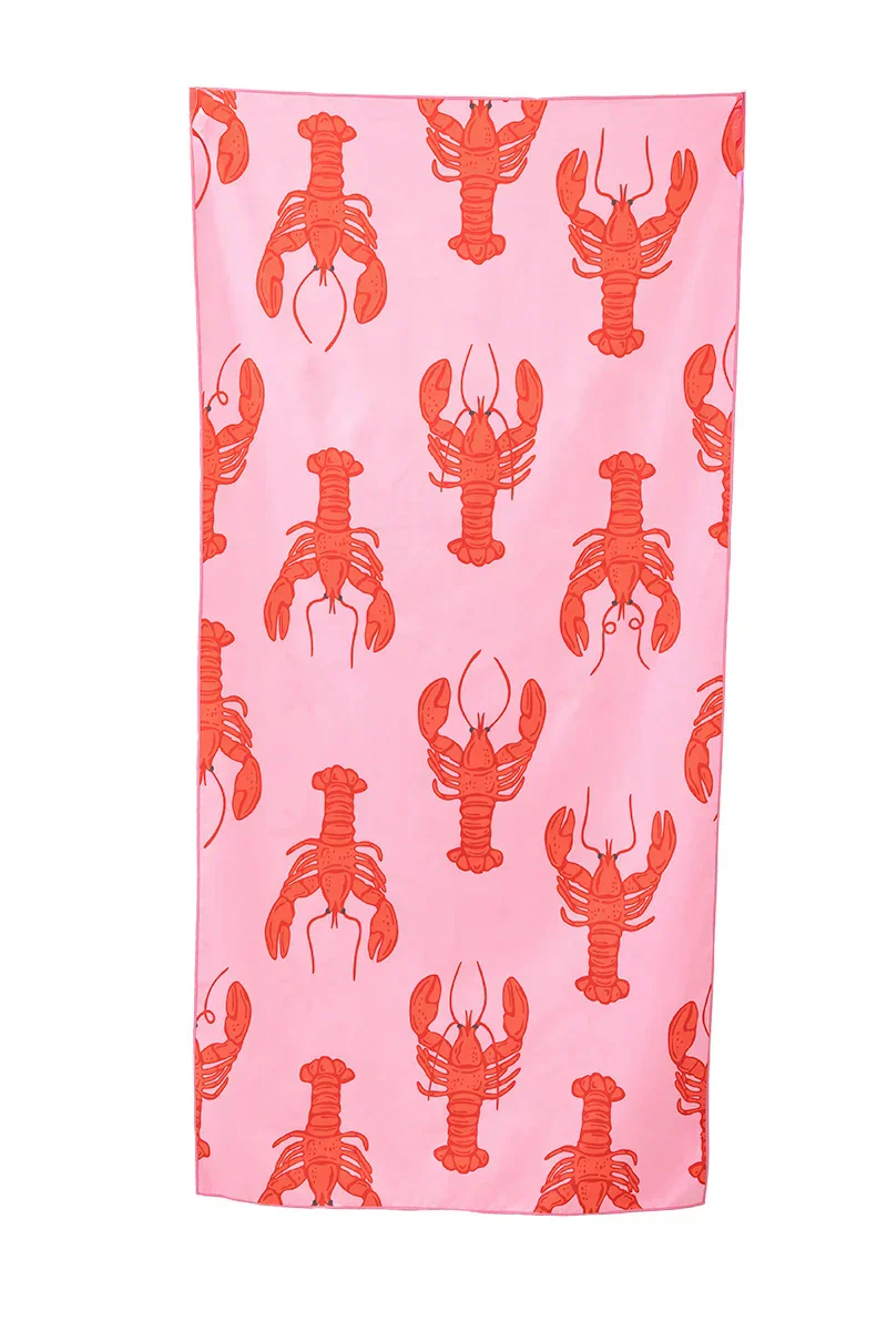 Lobster Reversible Quick Dry Towel - Image 5