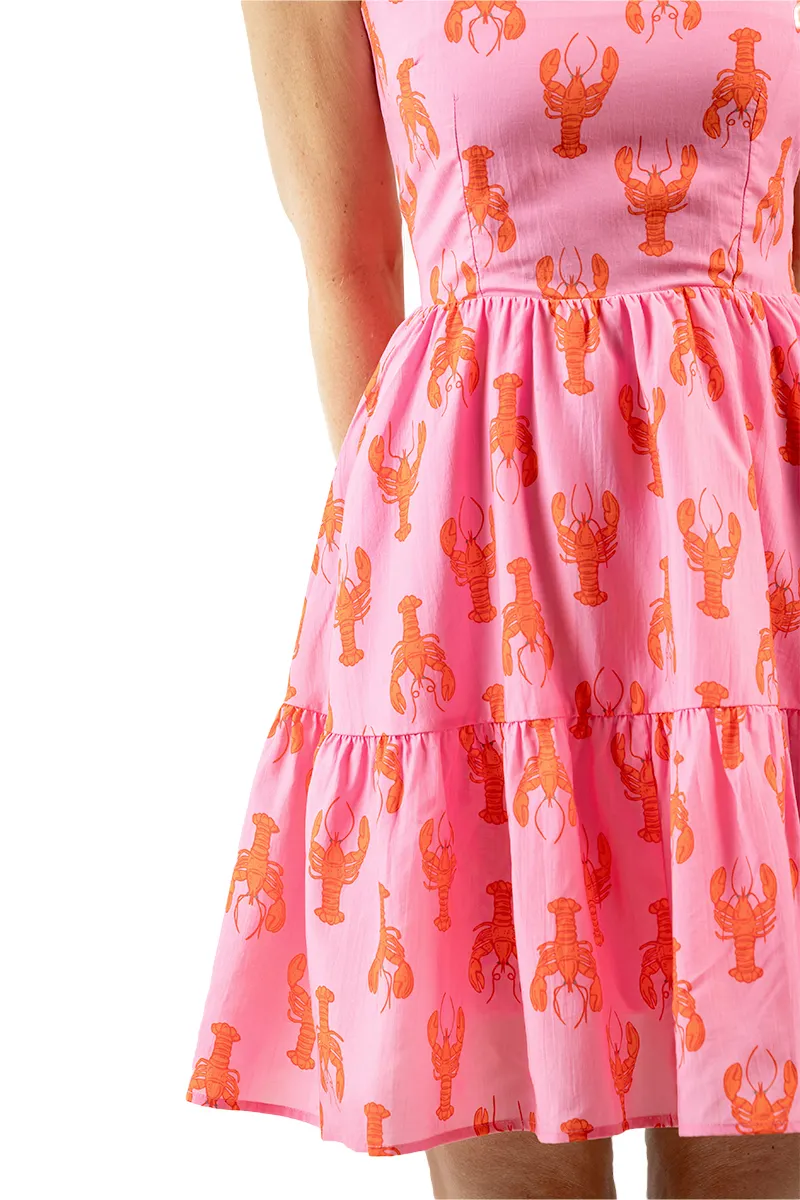 Lobsters Summer Mini Dress - Image 5