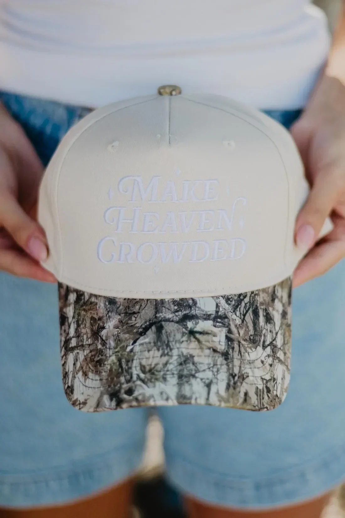Make Heaven Crowded Cap Trucker Vintage - Image 4