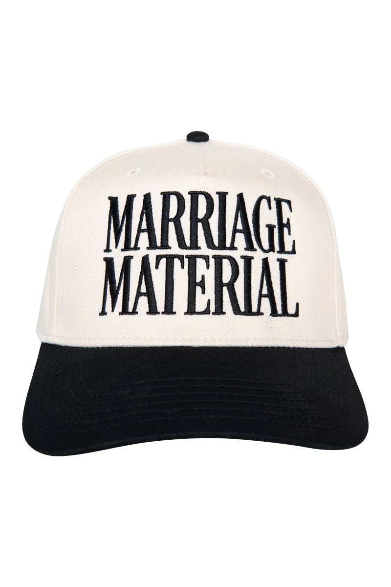 Marriage Material Two-Toned Retro Hat - Image 11