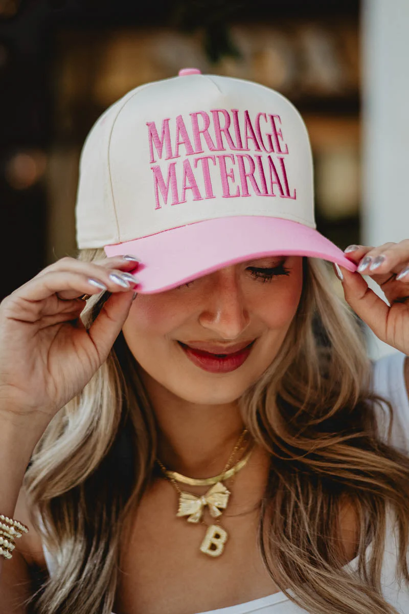 Marriage Material Two-Toned Retro Hat - Image 7