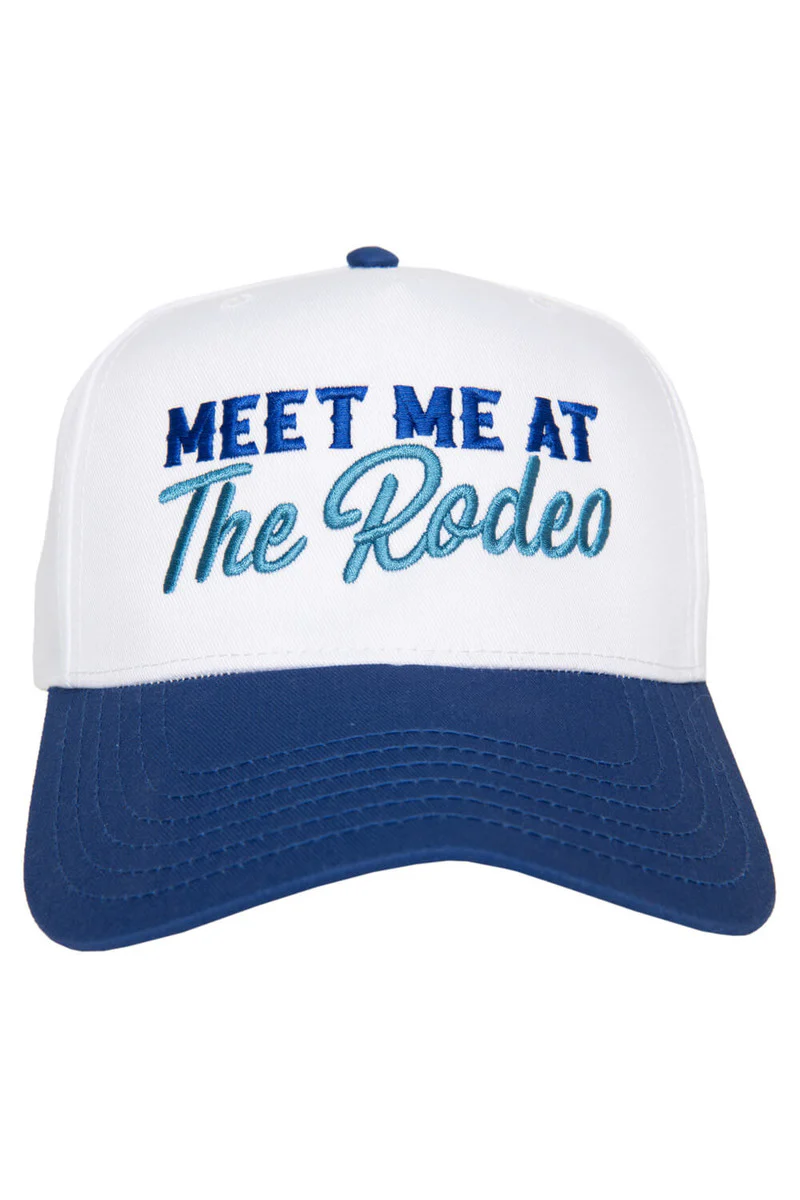 Meet Me at the Rodeo Two-Toned Vintage Hat - Image 3