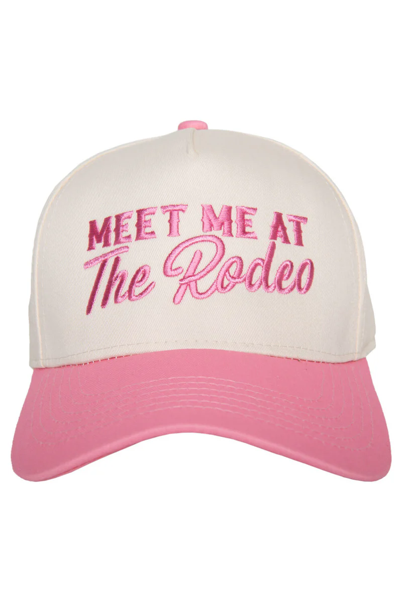 Meet Me at the Rodeo Two-Toned Vintage Hat - Image 4
