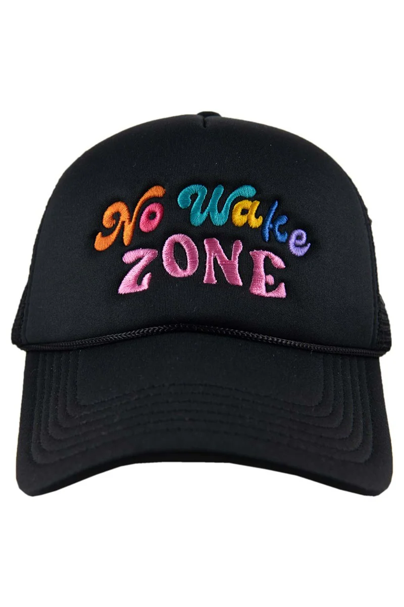No Wake Zone Foam Trucker Hat - Image 3
