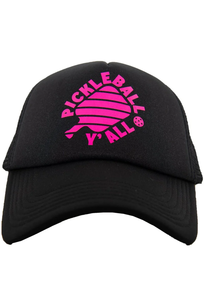Pickleball Y'all DECAL Foam Trucker Hat - Image 3