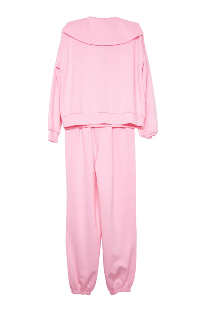 Pink Relaxed Fit Lounge Set - Image 5