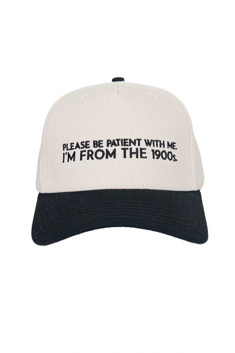 Please Be Patient With Me I'm From The 1900s Trucker Cap - Image 5