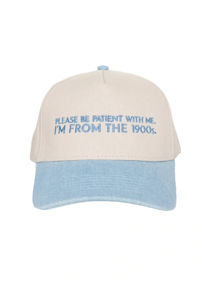 Please Be Patient With Me I'm From The 1900s Trucker Cap - Image 8