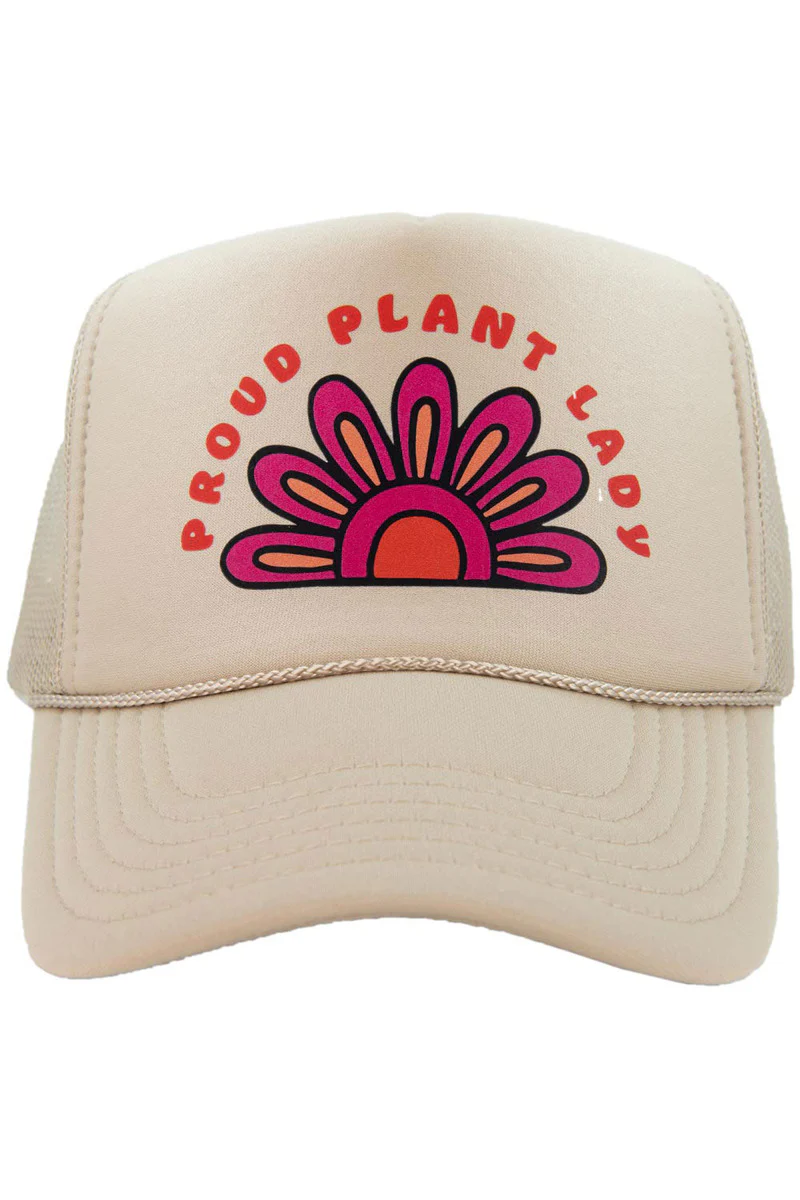 Proud Plant Lady Foam Trucker Hat - Image 3