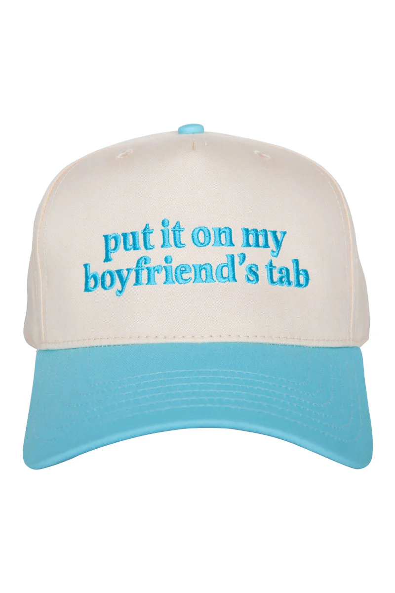 Put It On My Boyfriend's Tab Two-Toned Vintage Hat - Image 9